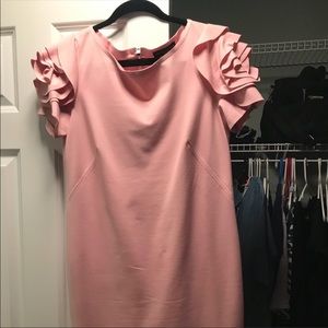 Maternity dress- light pink.